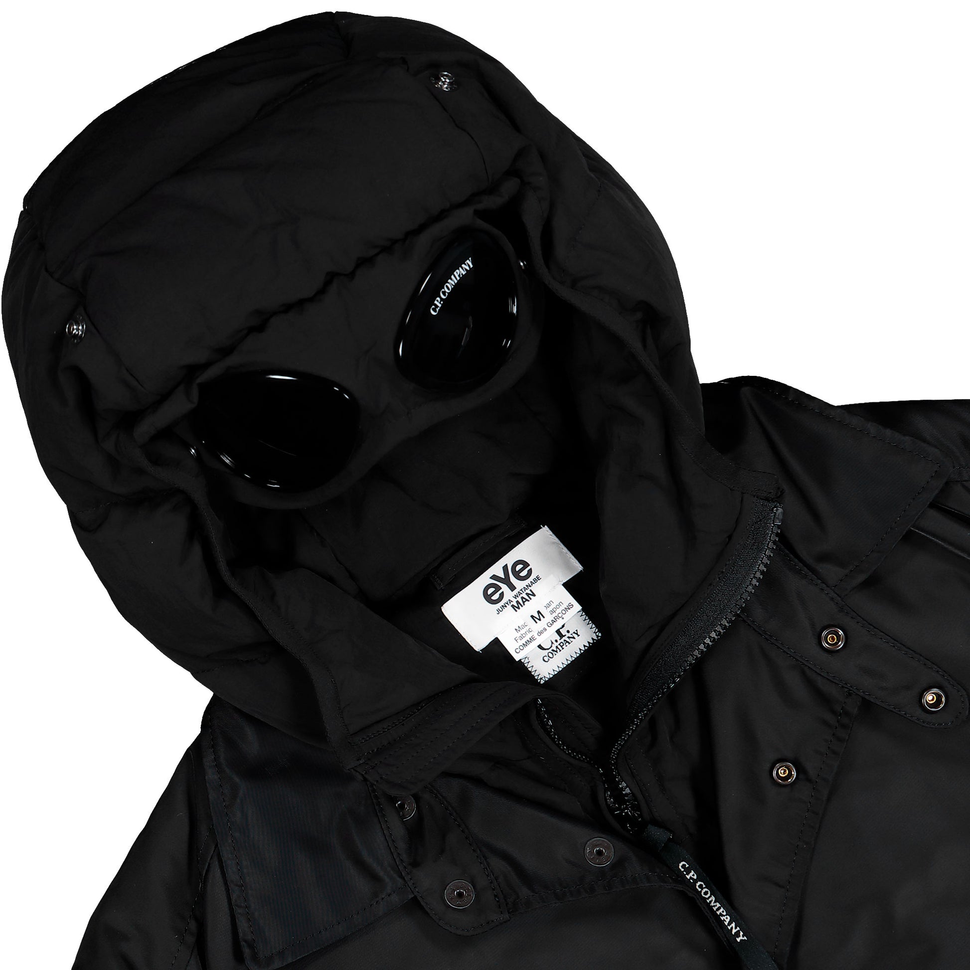 Junya Watanabe MAN C.P. Company Jacket Black Jacket WP-J915-100 / Black Detail View 1 | Overkill
