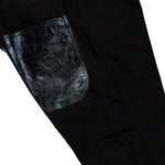 Junya Watanabe MAN Pants Black x Black Pants WP-P012-051 / Black x Black Detail View 3 | Overkill
