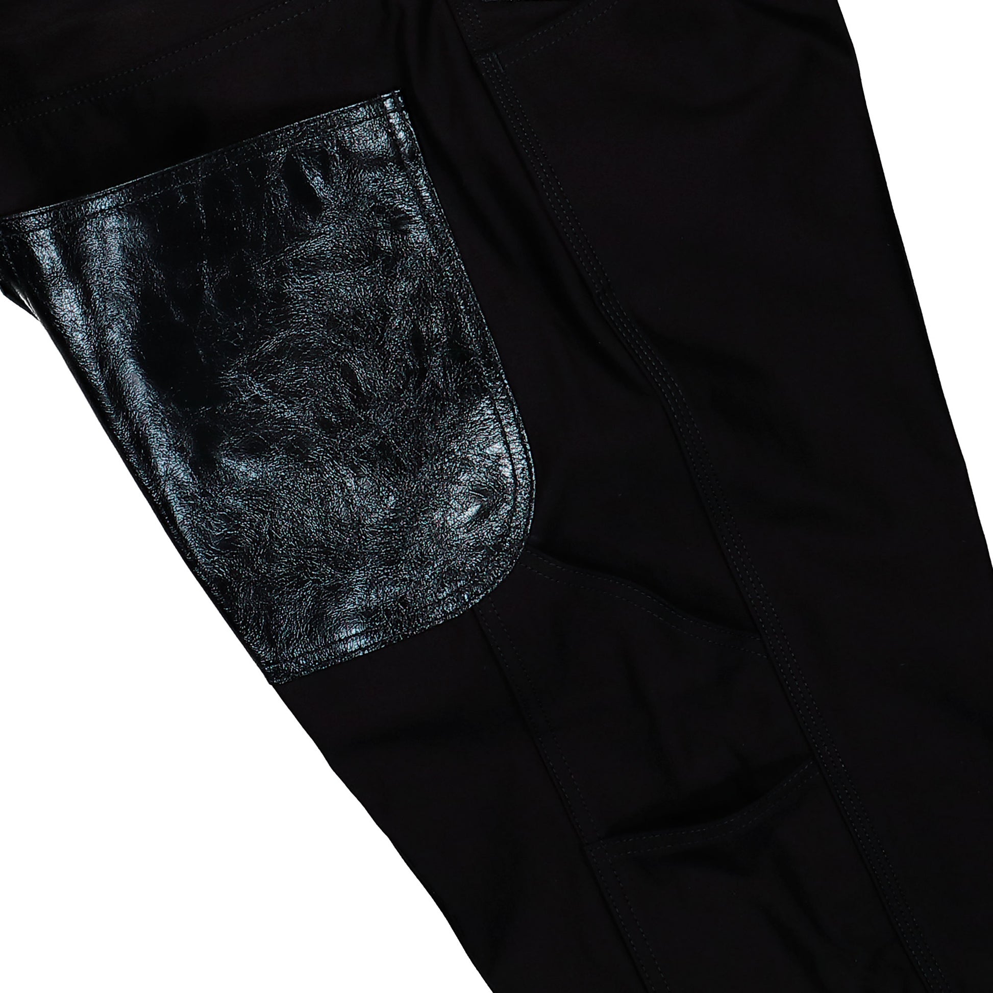 Junya Watanabe MAN Pants Black x Black Pants WP-P012-051 / Black x Black Detail View 3 | Overkill
