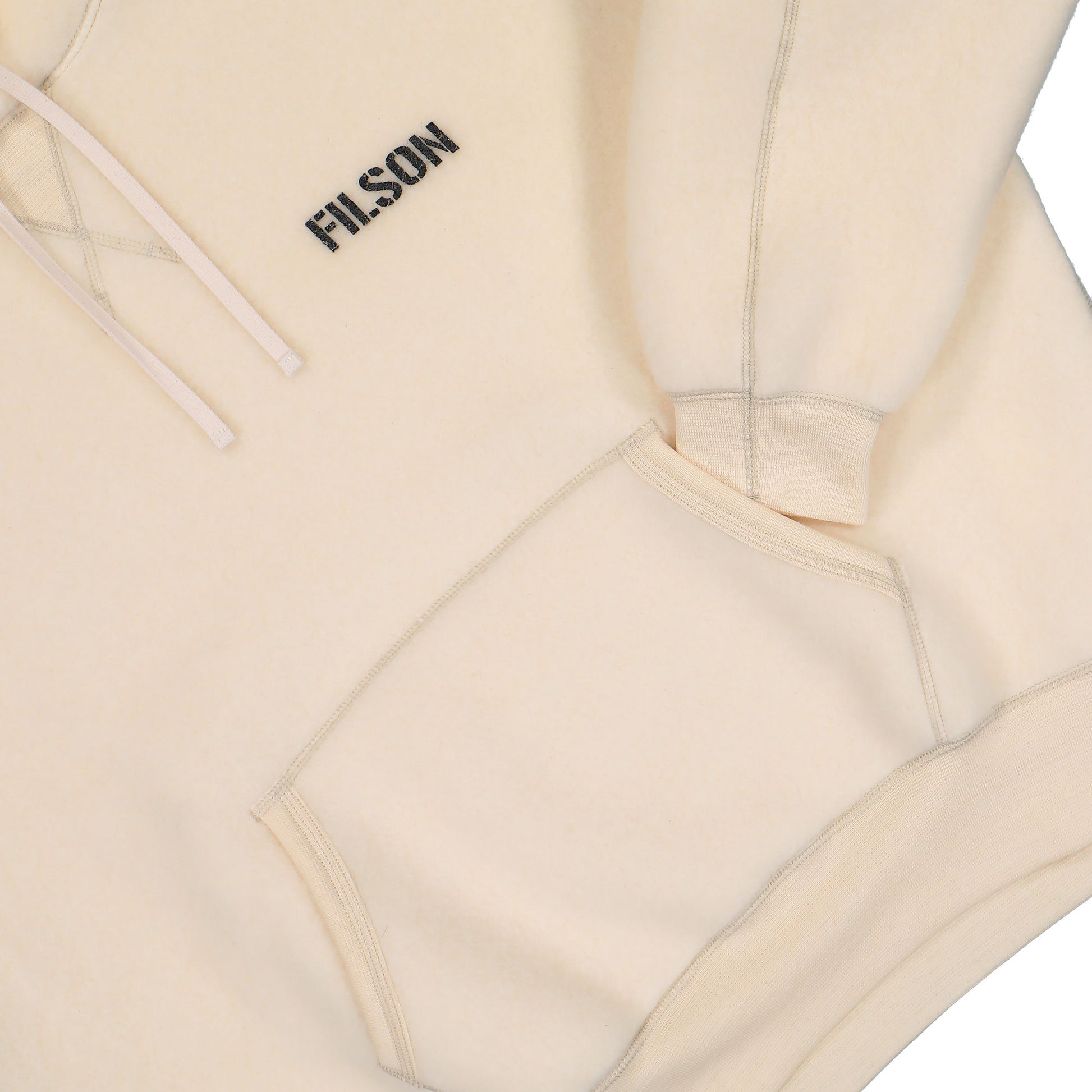 Filson x Junya Watanabe MAN Hoodie Off White Hoodie WP-T018-051 / Off White Detail View 1 | Overkill
