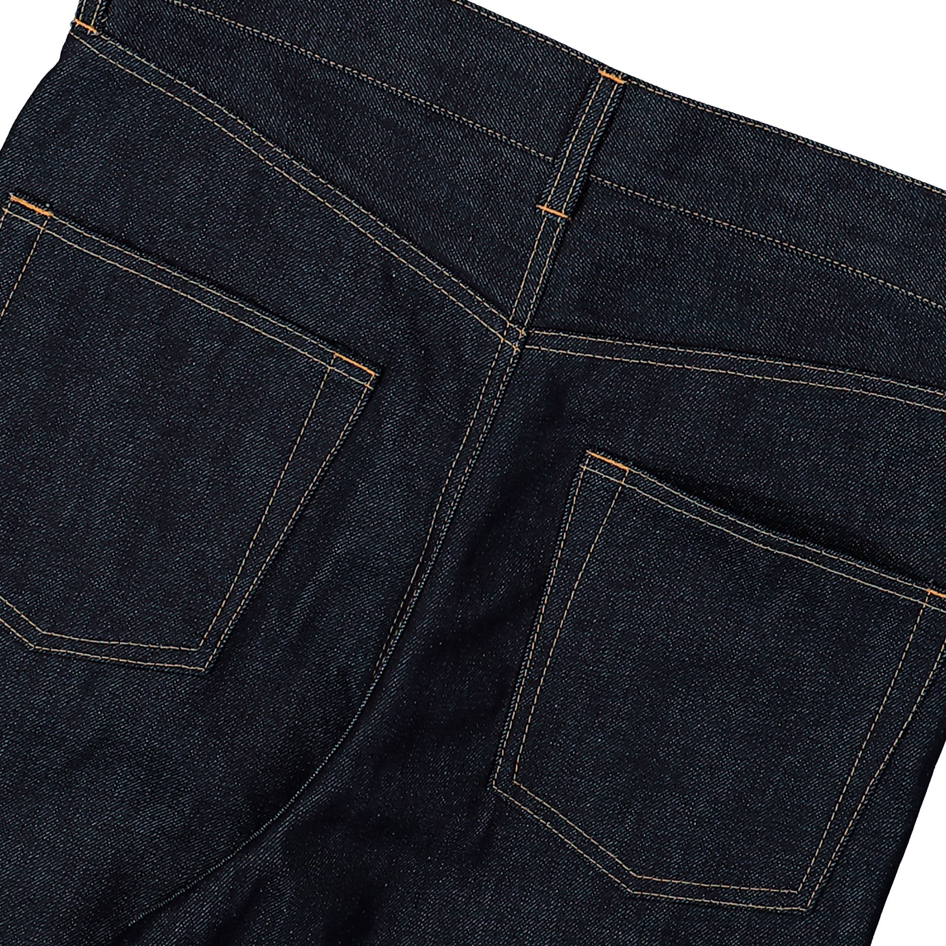 Junya Watanabe MAN Flared Bootcut Jeans Indigo Denim Pant WQ-P009-051 Detail View 5 | GATE
