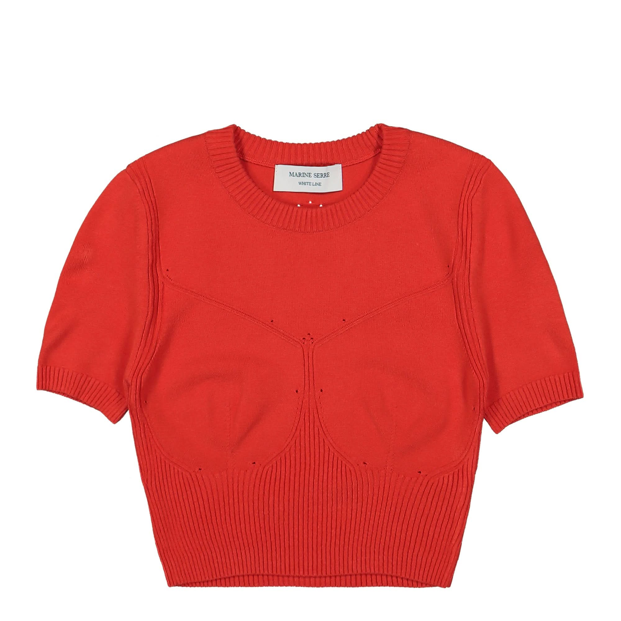 Knit Rib Cropped Pullover | GATE