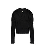 Wild Puffy Knit Fitted Sweater