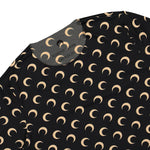 Marine Serre Regenerated All Over Moon Jersey Second Skin Top Black Detail view 3 | Gate