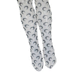 Moon Printed Mesh Tights