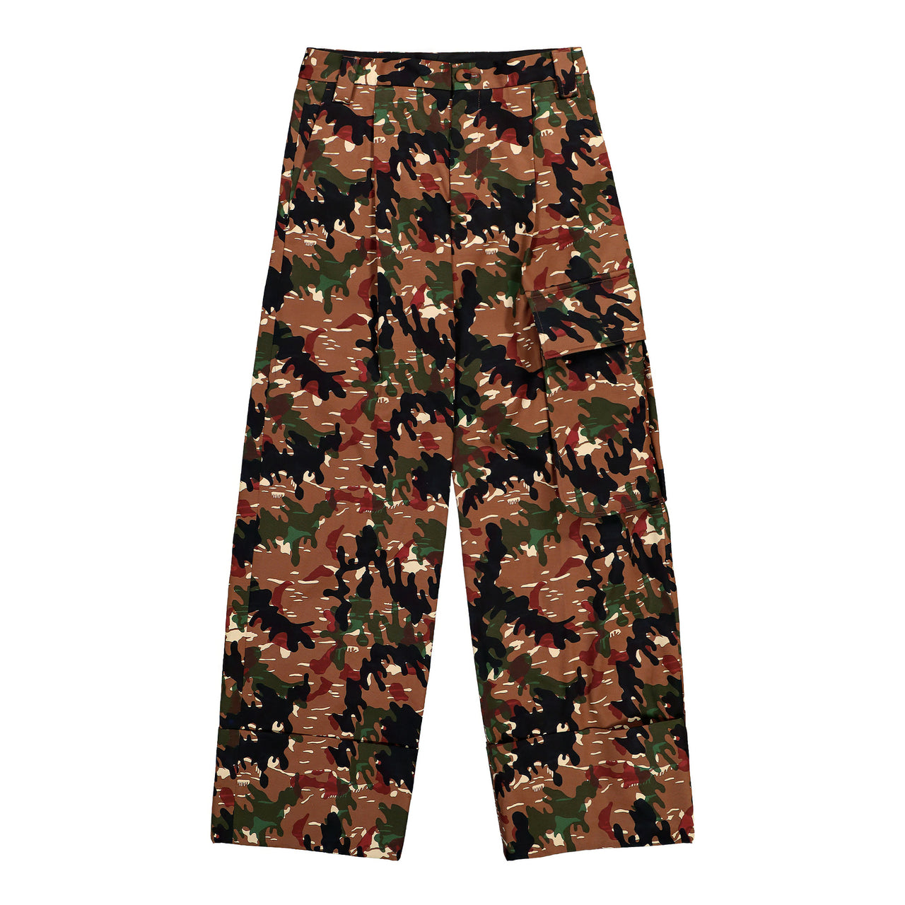 Walter Van Beirendonck Major Pants CC1 Brown Pants 2006 / CC1 Brown Detail View 1 | GATE
