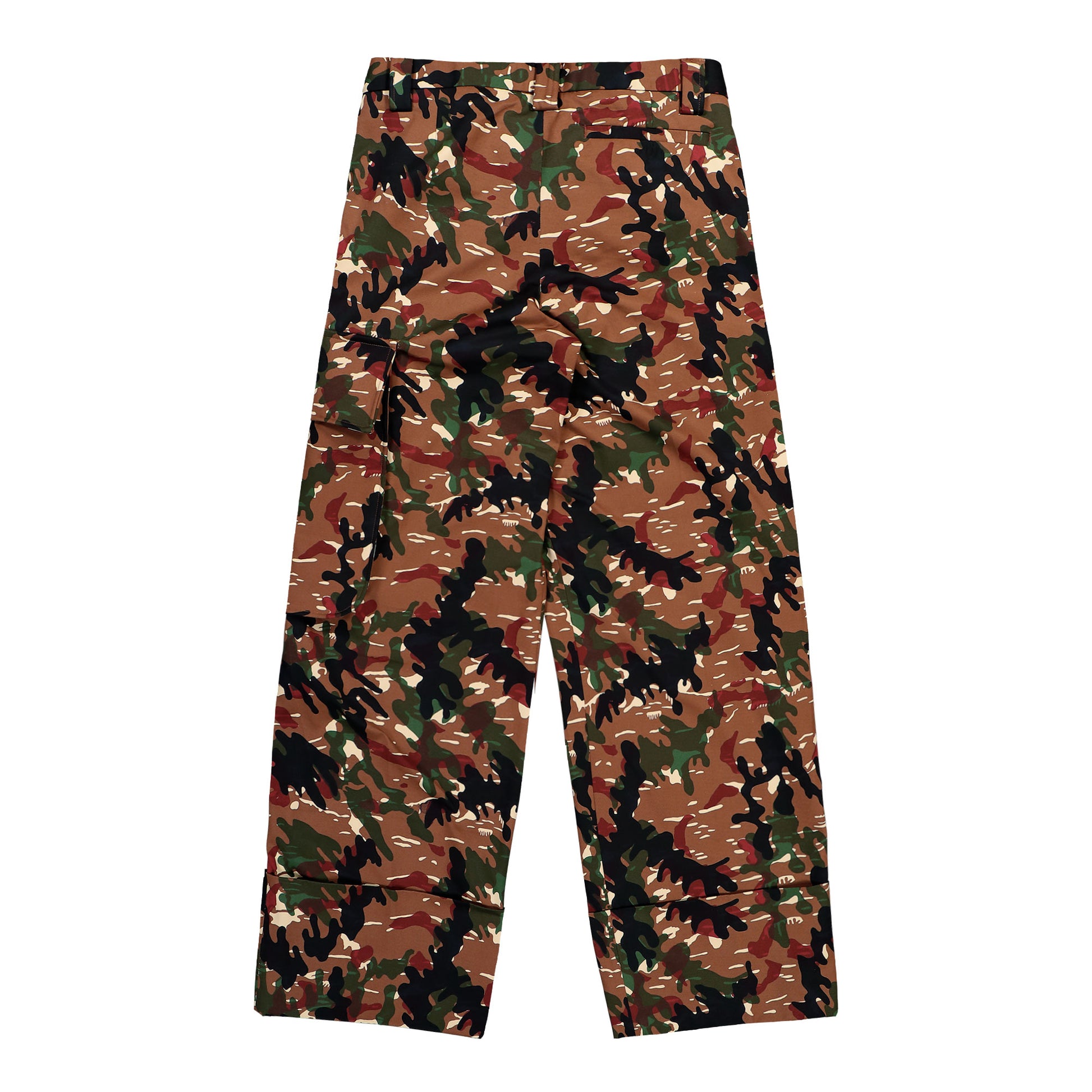 Walter Van Beirendonck Major Pants CC1 Brown Pants 2006 / CC1 Brown Detail View 2 | GATE
