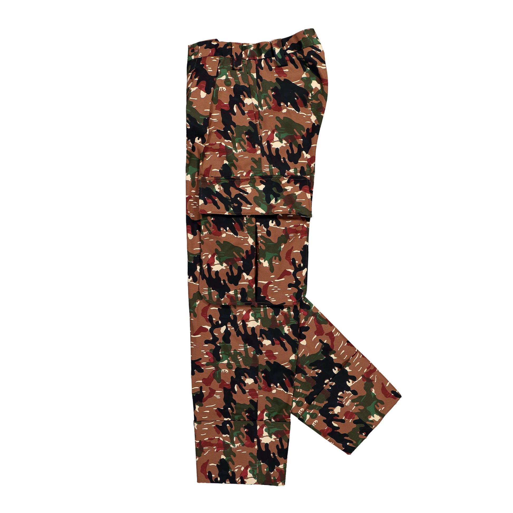 Walter Van Beirendonck Major Pants CC1 Brown Pants 2006 / CC1 Brown Detail View 3 | GATE
