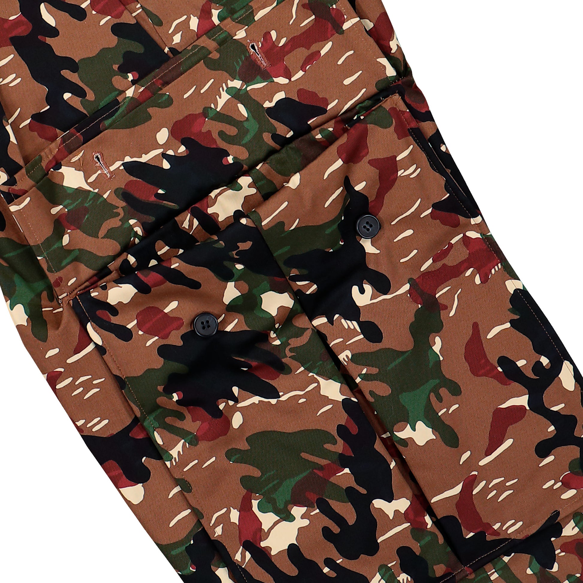 Walter Van Beirendonck Major Pants CC1 Brown Pants 2006 / CC1 Brown Detail View 6 | GATE
