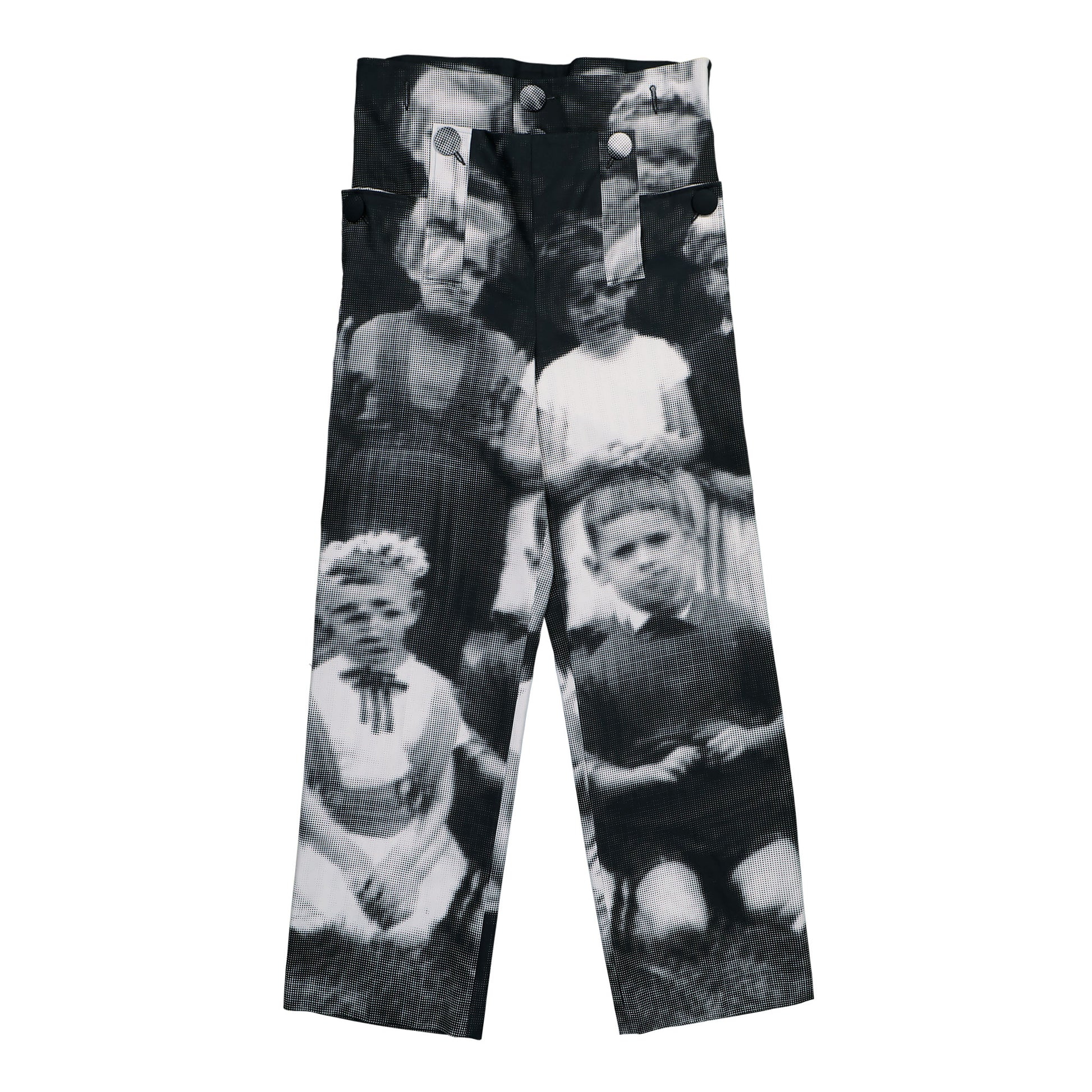 Walter Van Beirendonck Skeleton Pants Glitch CC21 Pants 2010 / CC21 Detail View 1 | GATE
