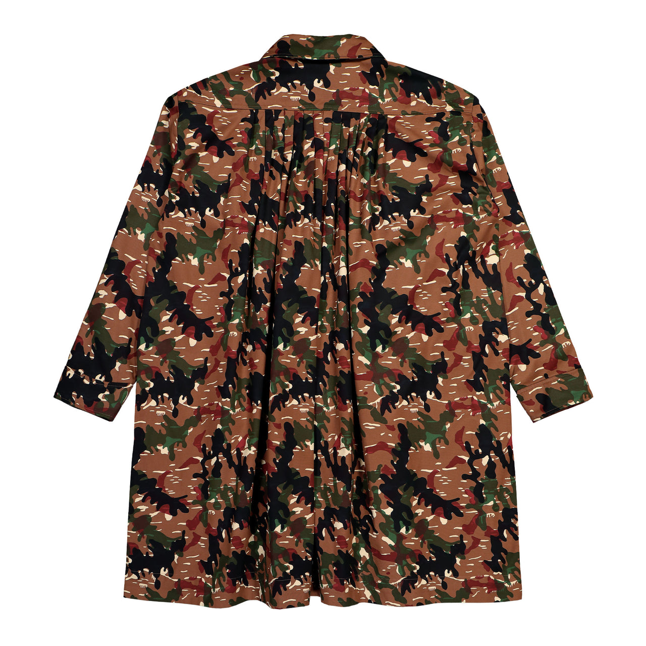 Walter Van Beirendonck Painter Coat CC1 Brown Coats 4005 / CC1 Brown Detail View 1 | GATE
