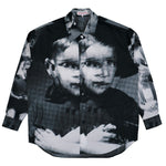 Walter Van Beirendonck Maxi Shirt Glitch CC22 Shirts 6006 / CC22 Detail View 1 | GATE
