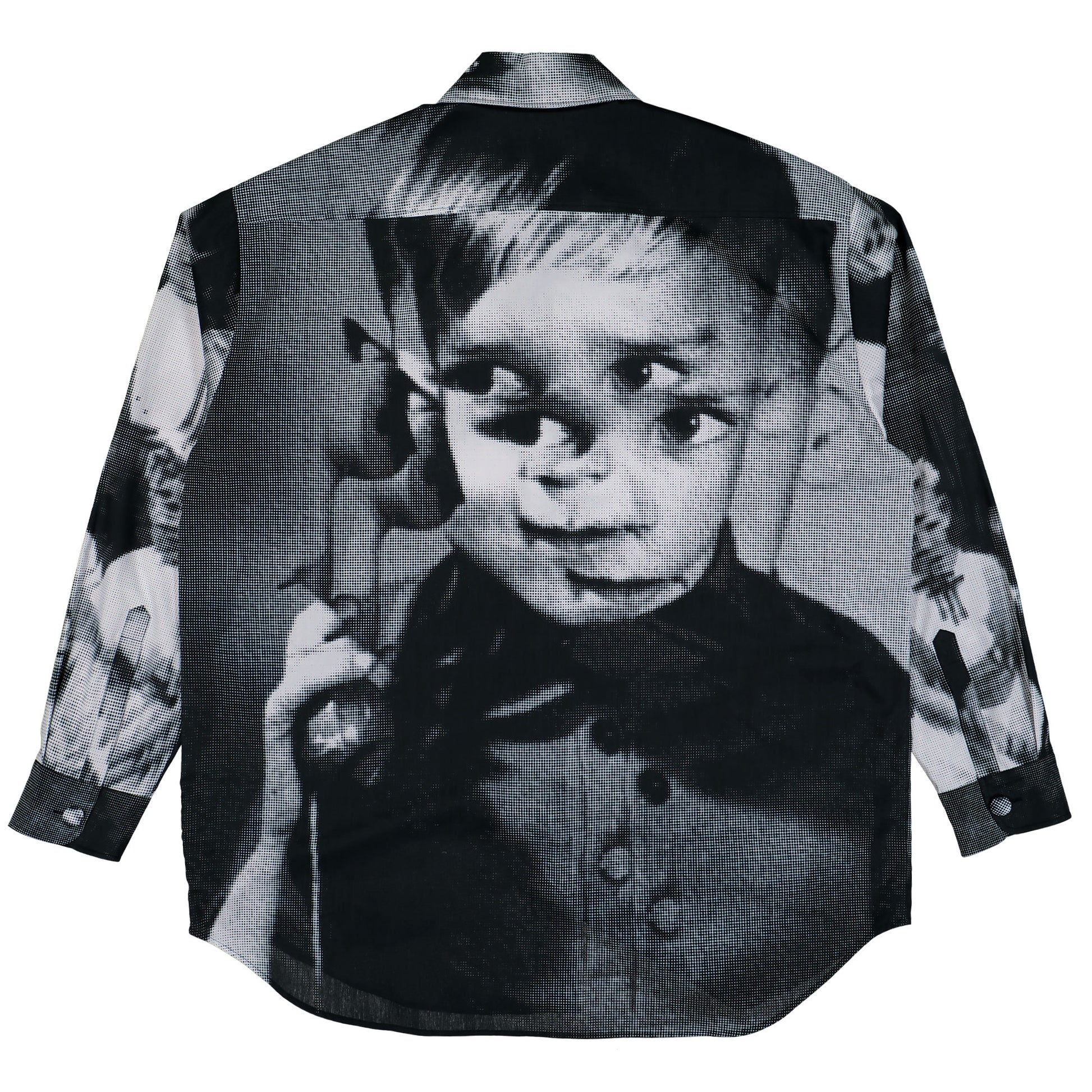 Walter Van Beirendonck Maxi Shirt Glitch CC22 Shirts 6006 / CC22 Detail View 2 | GATE
