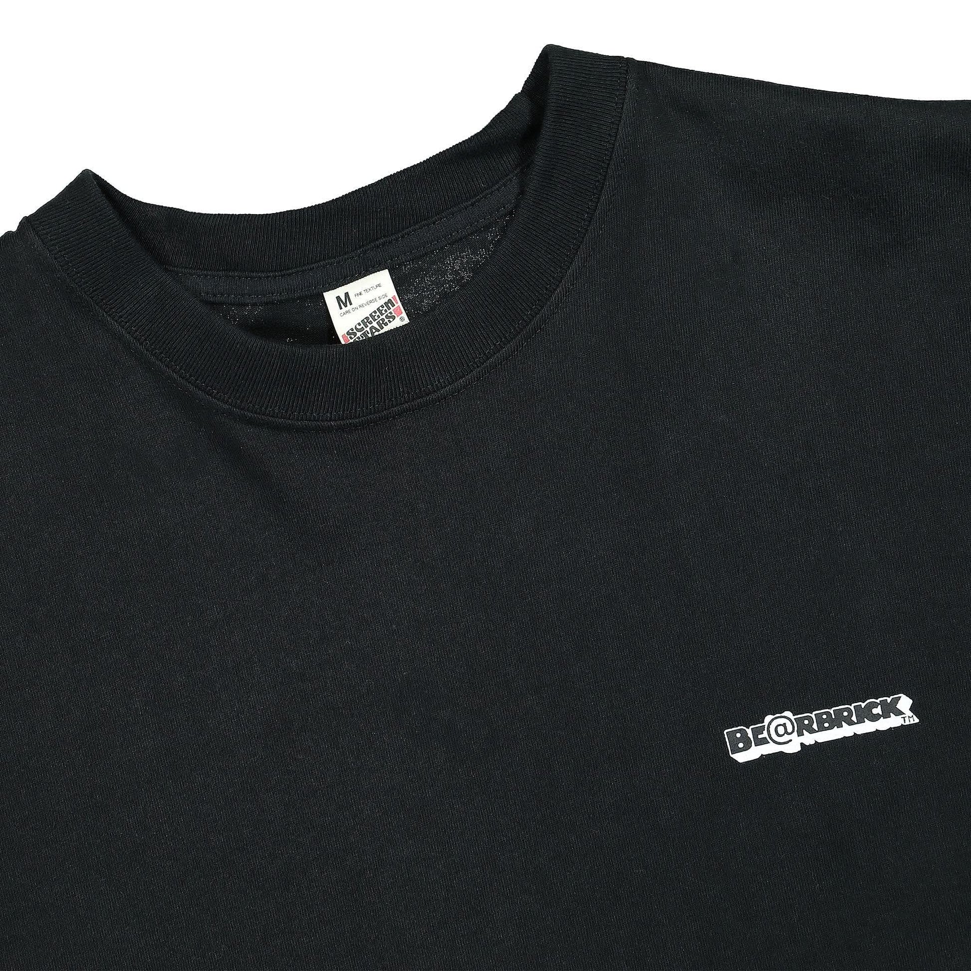 Medicom Be@rbrick Backprint Tee Black Detail view 3 | Gate
