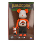 Be@rbrick Jurassic Park 400% + 100%