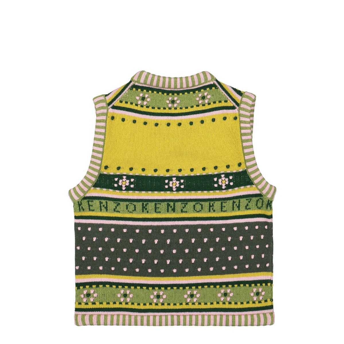 KENZO Fairisle Knitted Jumper Vest