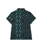 Fred Perry Snake Print Polo Shirt Multicolor Detail view 2 | Gate