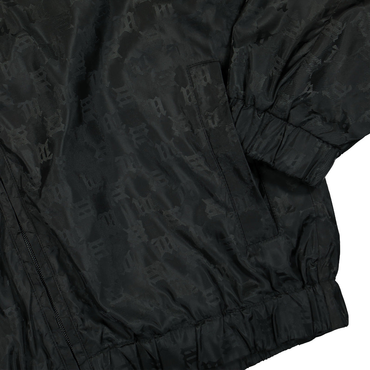 Misbhv - Black Monogram Nylon Track Jacket