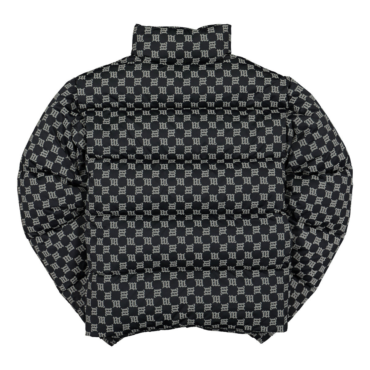 Japan Used Fashion] Supplier Down Vest Puff Jacket Monogram Denim