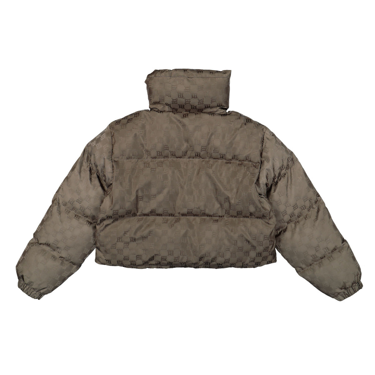 MISBHV Nylon Monogram Puffer Jacket Olive (122M418)