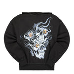 MISBHV Drums of Death Hoodie Black Detail view 1 | Gate