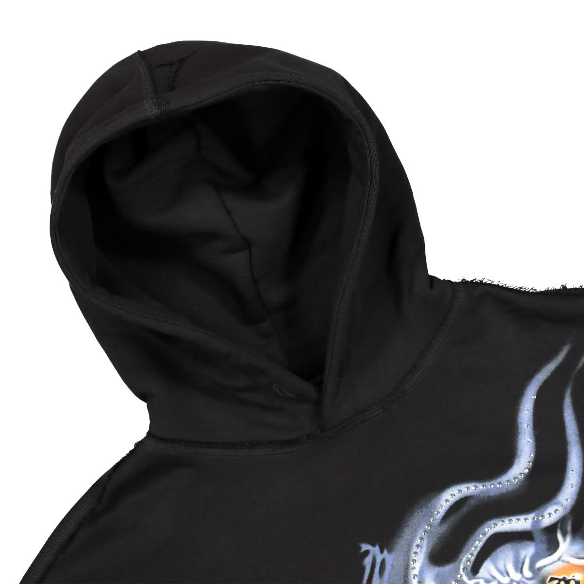 MISBHV Drums of Death Hoodie Black Detail view 3 | Gate