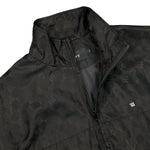 Black Monogram Nylon Track Jacket