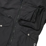 Poliquant Nylon Coat Black Detail view 3 | Gate