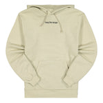 WTAPS LLW Hooded Sweatshirt Beige Detail view 1 | Gate