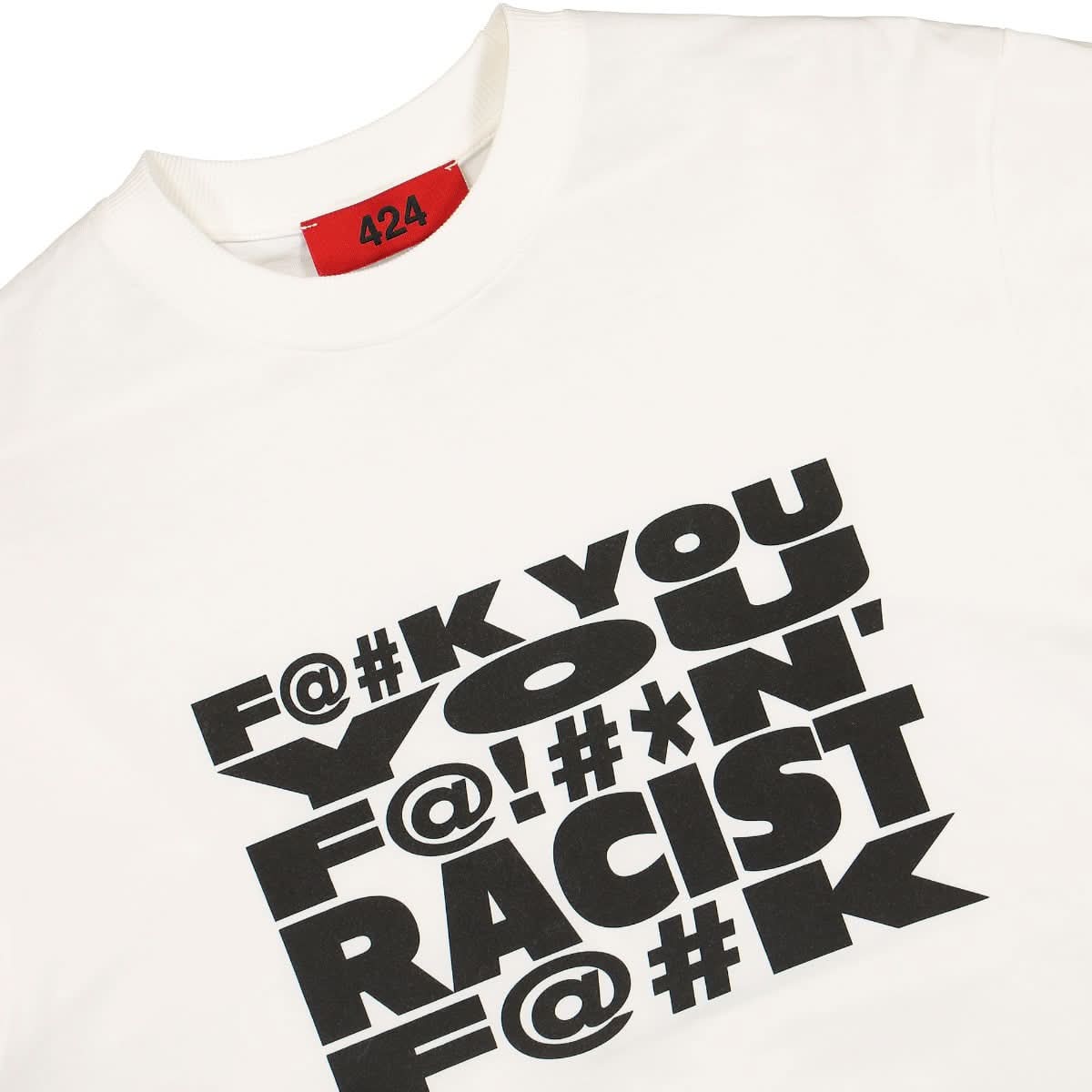 424 F@ck Tee White Detail view 3 | Gate