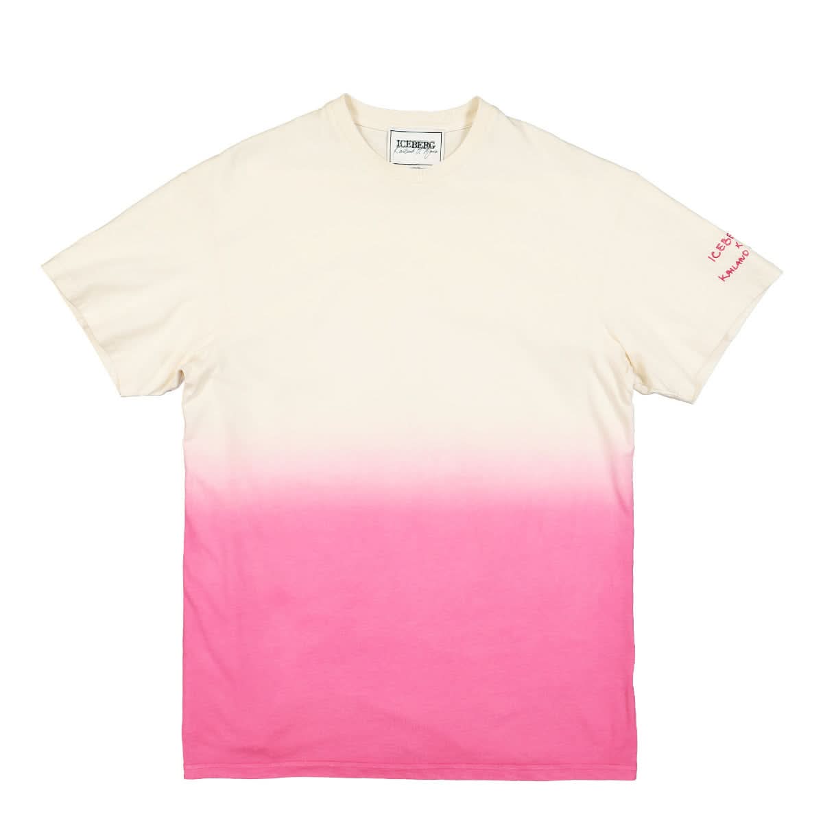 Iceberg T-Shirt White,Pink Detail view 1 | Gate