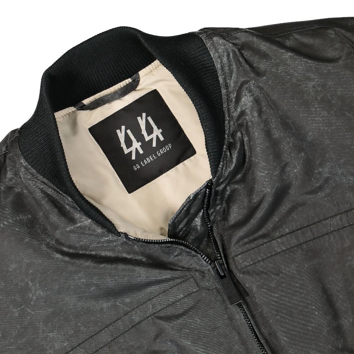44 Label Group Emil Bomber Black Detail view 3 | Gate