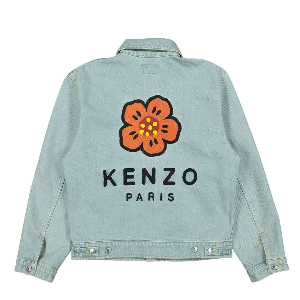 Kenzo denim hotsell jacket womens