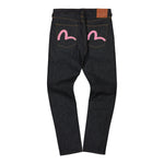 Pink Seagull Print Jeans