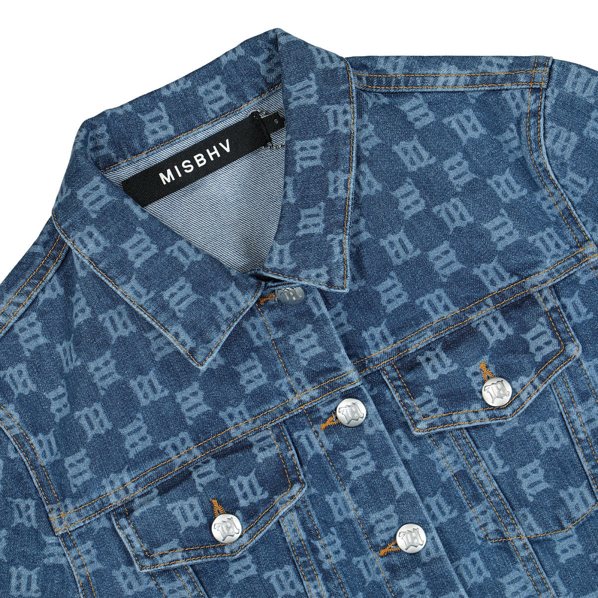 Louis Vuitton Luxury Repurposed Denim Jacket