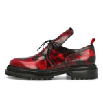 Red Darby Oxfords