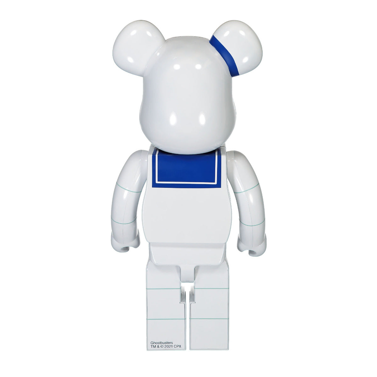 Be@rbrick Stay Puft Marshmallow Man White Chrome Version 1000% | GATE