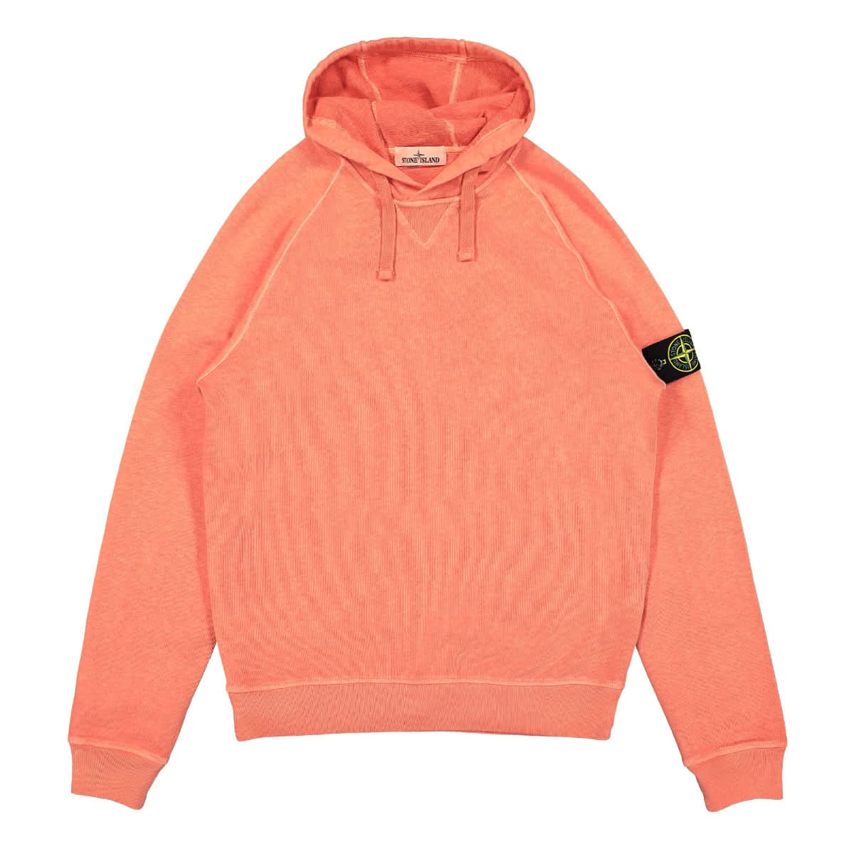 Stone Island Hooded Sweat-Shirt Red Detail view 1 | Gate