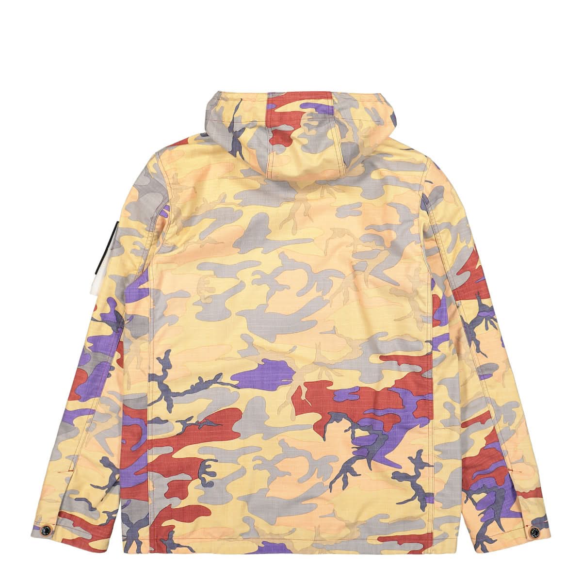 Stone Island Heritage Camo Ripstop Nylon Watro Jacket Camouflage Jackets 7715Q02E2.V0032 Detail View 1 | GATE