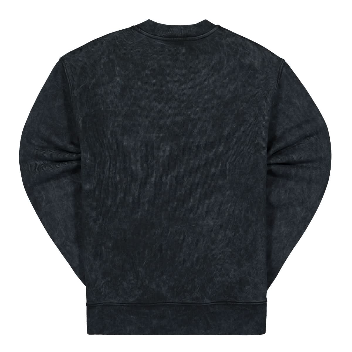 Versace Jeans Couture Logo Crinkle Sweatshirt Grey Detail view 2 | Gate