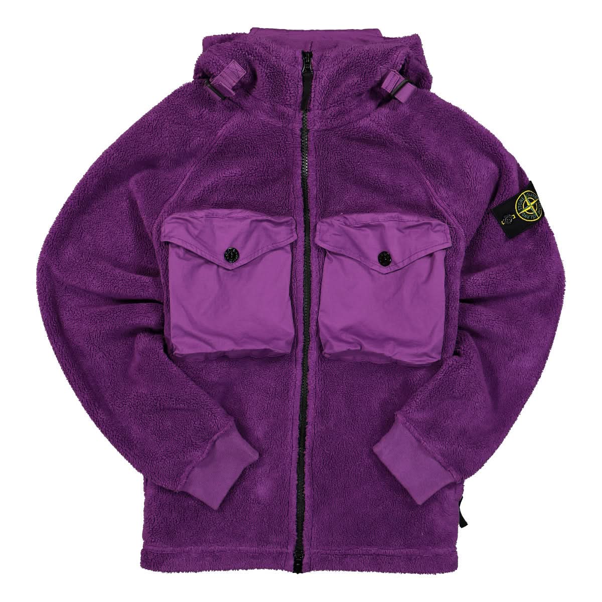 Stone Island Sweat-Shirt Purple Detail view 1 | Gate