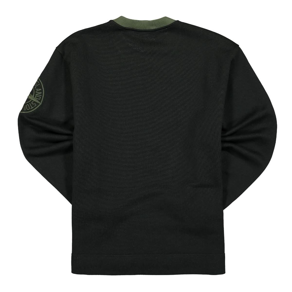 Stone Island Sweat-Shirt Black Detail view 2 | Gate