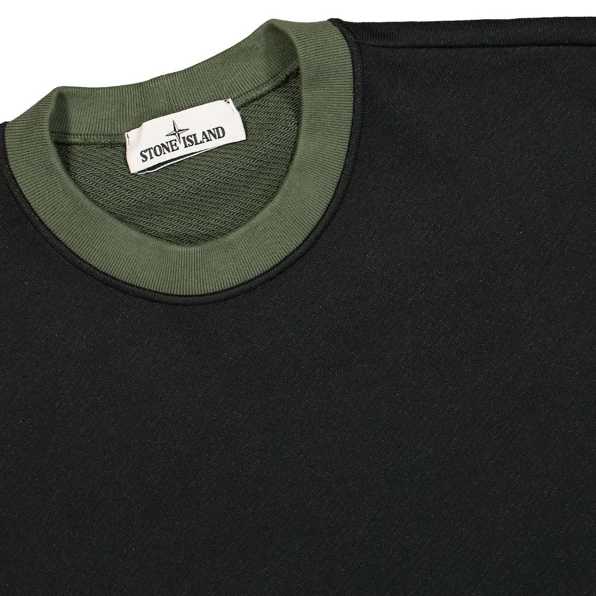 Stone Island Sweat-Shirt Black Detail view 3 | Gate