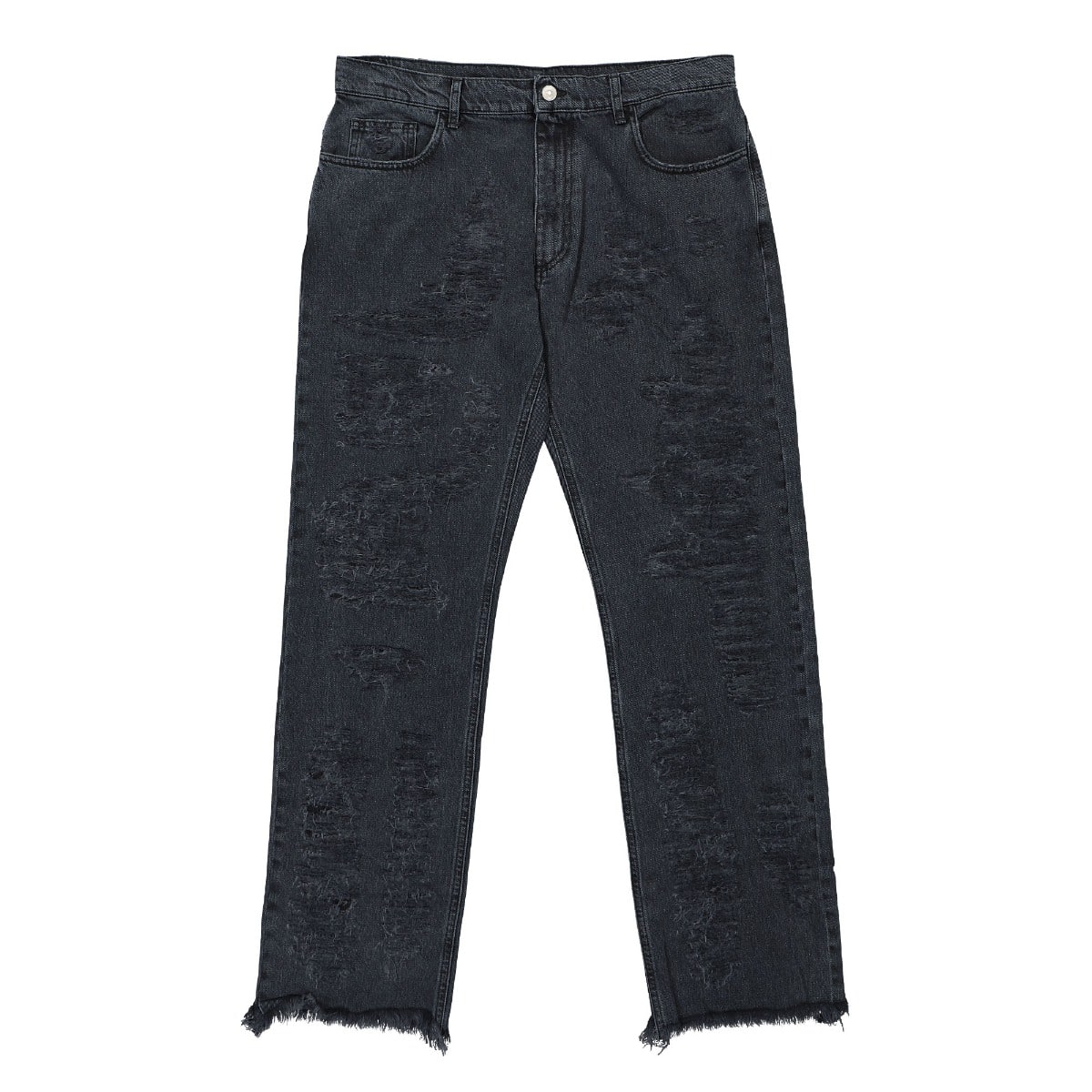 Destroyed Embroidery Jean