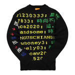 Message On Social Media Sweater