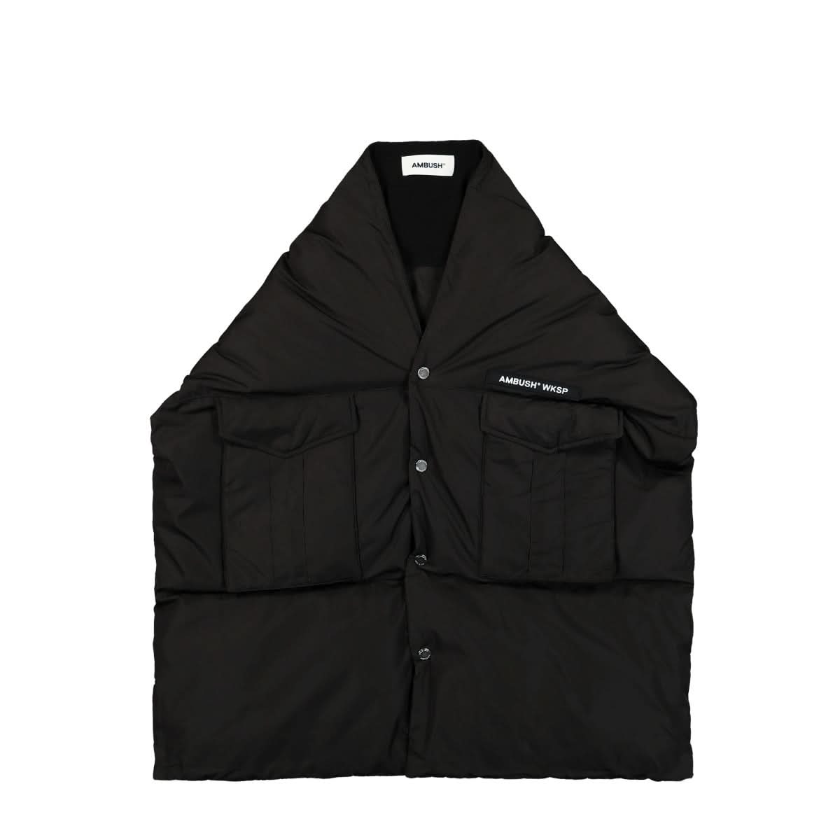 Ambush Puffed Scarf Black Detail view 3 | Gate