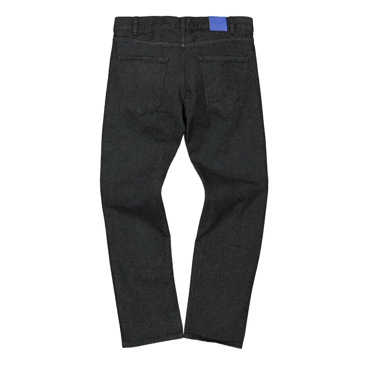 Marcelo Burlon - County of Milan Spot Stone Straight Leg Denim Black Detail view 2 | Gate