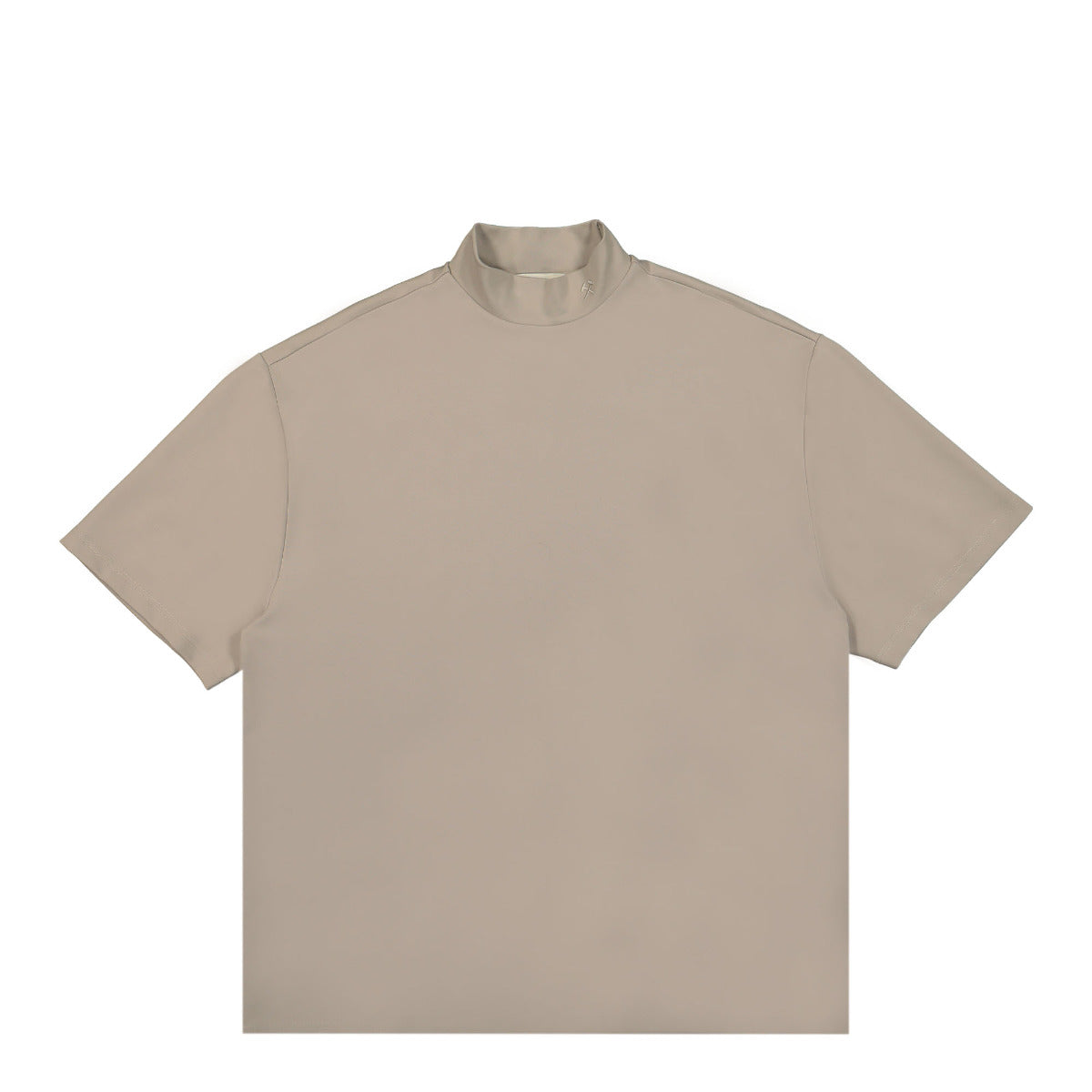 T-Shirt W Mandarin Collar