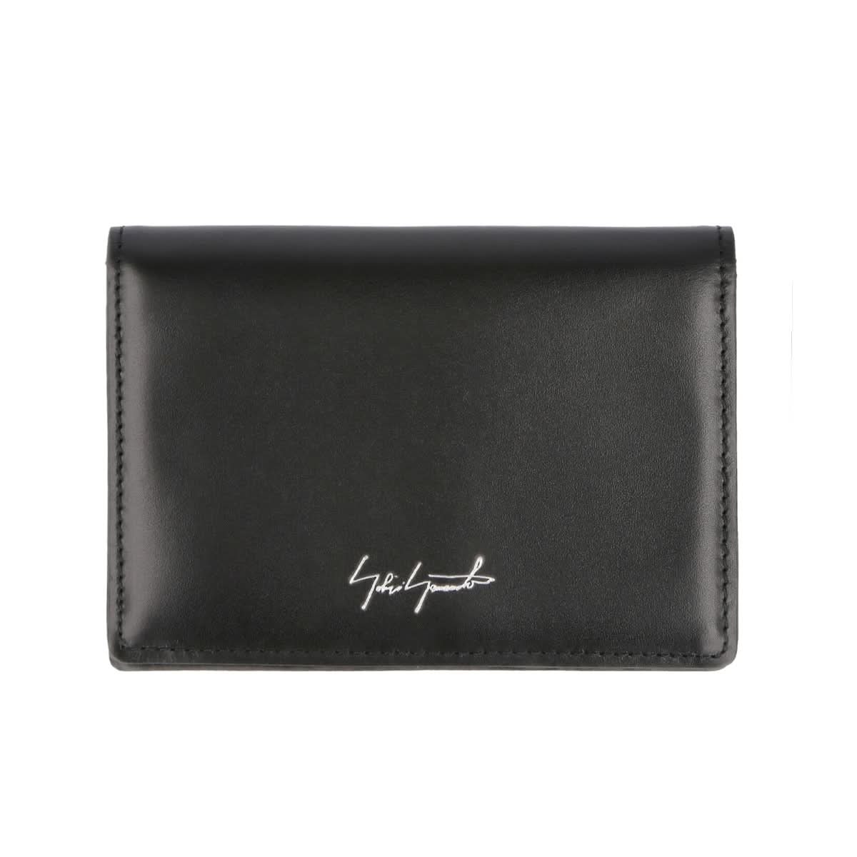 Yohji Yamamoto "Discord" Card Holder Black Detail view 1 | Gate