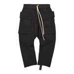 Creatch Cargo Cropped Drawstring Pants